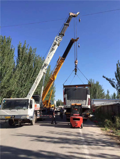 丰宁港口集装箱搬运案例